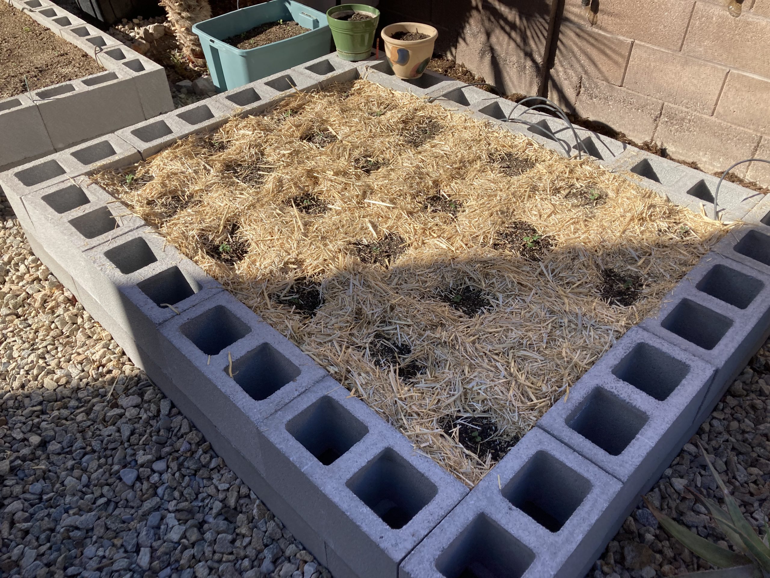 Straw Garden Mulch